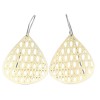 Earrings silver gold plated handmade jewelry
