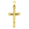 Cross for men in gold color stainless steel   SP1241