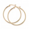Earrings rings in gold color made of stainless steel OK954