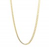 Men's neck chain in gold color made of stainless steel  SC262