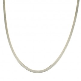 Necklace made of silver 4 mm thick 481296