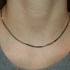 Necklace made of silver 4 mm thick 481296