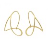 Σκουλαρίκια σε χρυσό Κ14 χειροποίητα E263