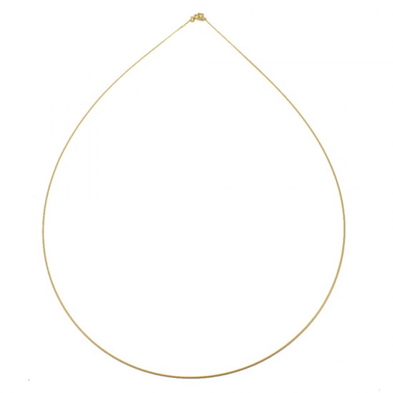 Gold plated silver chain 0455
