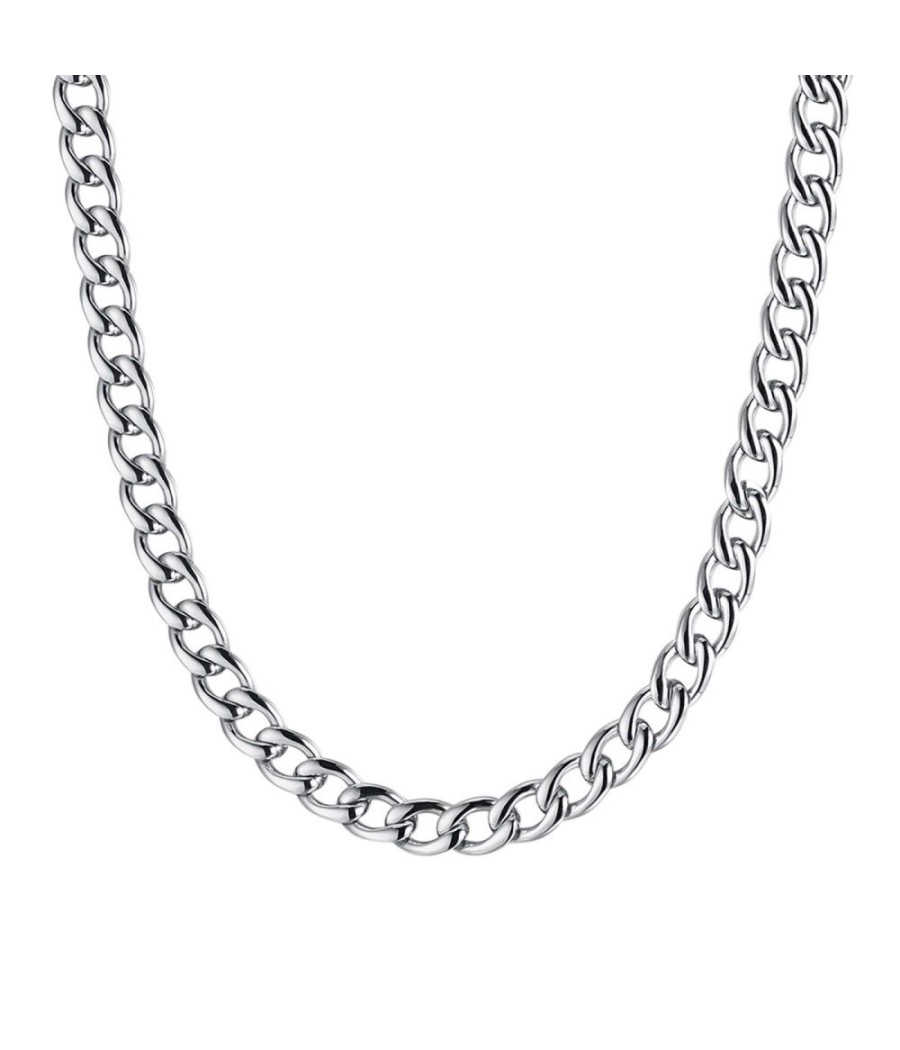 Men's chain made of stainless steel in silver color  CL272