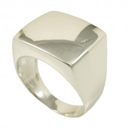 Sterling silver 925 ring polished chevarier  9840