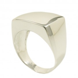 Sterling silver 925 ring polished chevarier  9840