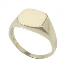 Silver 925 chevalier ring polished  34220