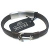 Men's handcuff with brown leather 13-06-0256