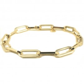Women's bracelet in polished K14 gold  330225