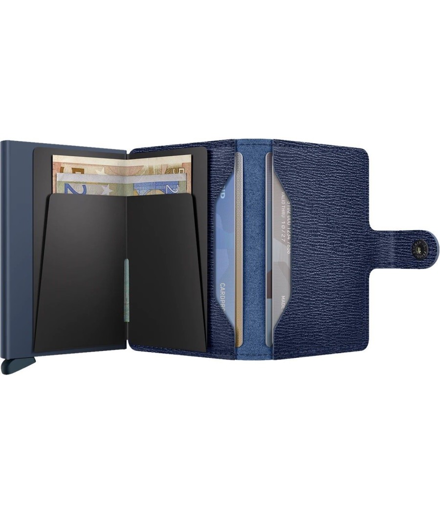 Secrid Miniwallet Crisple Navy RFID Wallet | Vittas Jewels