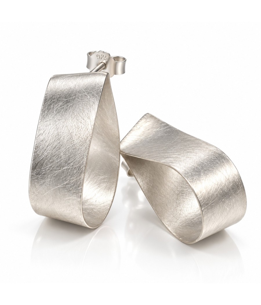 Handmade 925 Silver Drop Earrings FE58